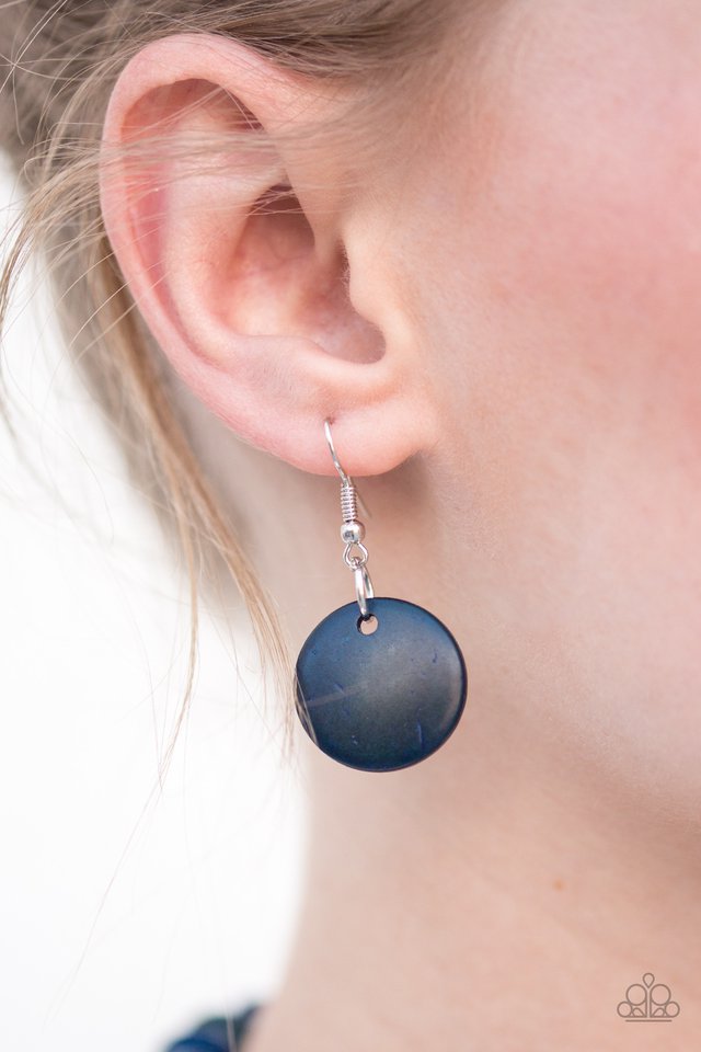 Paparazzi ♥ Maui Mai Tai - Blue ♥ Necklace