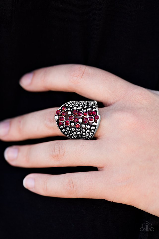 Paparazzi ♥ Spotlight Sparkle - Red ♥ Ring