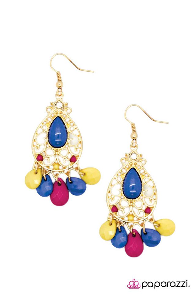 Paparazzi ♥ A Royal Affair - Multi ♥ Earrings