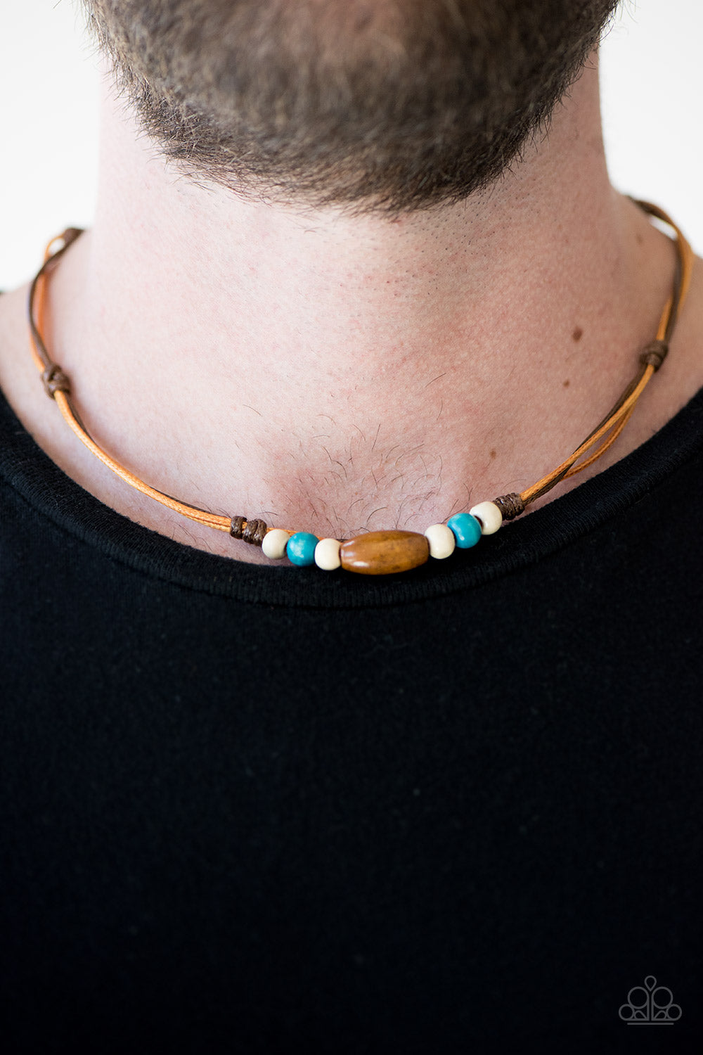 Paparazzi ♥ Marina Sands - Orange ♥ Necklace