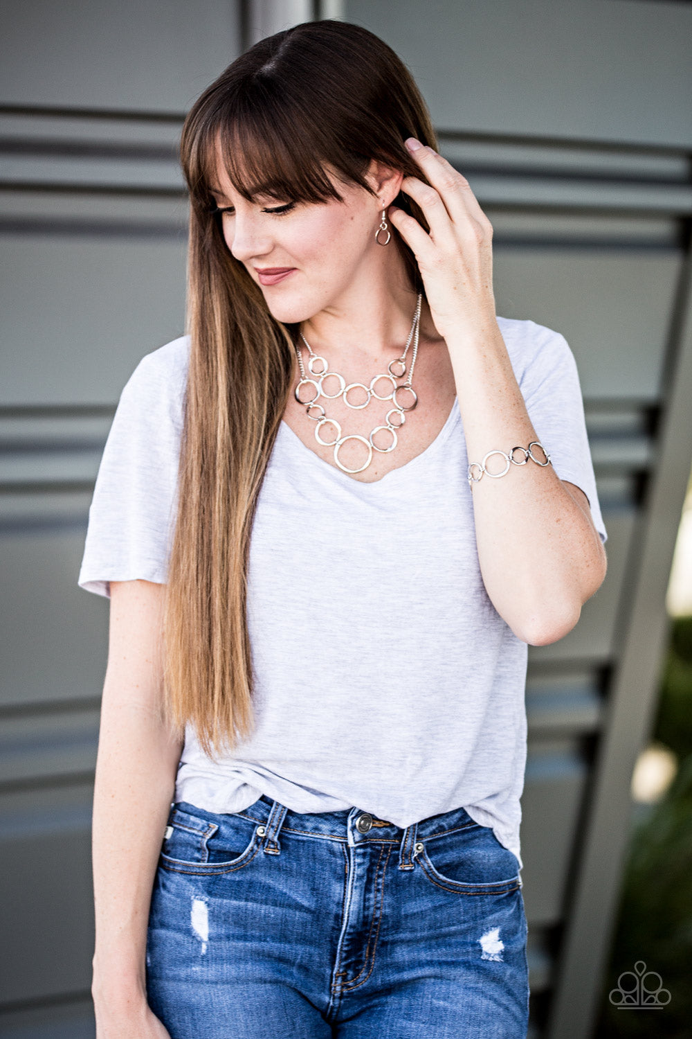 Paparazzi ♥ Metal Melody - Silver ♥ Bracelet