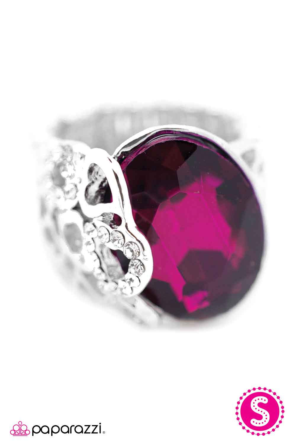Paparazzi ♥ Her Majesty - Pink ♥ Ring