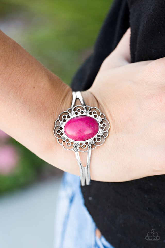 Paparazzi ♥ Name That DUNE - Pink ♥ Bracelet