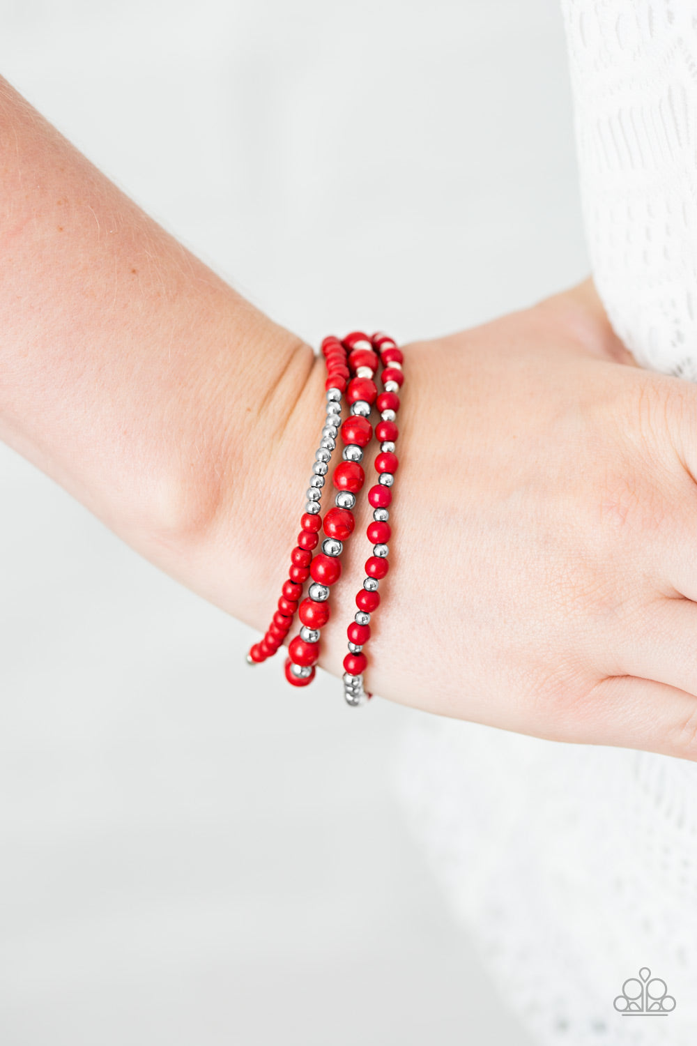 Paparazzi ♥ Anasazi Desert - Red ♥ Bracelet