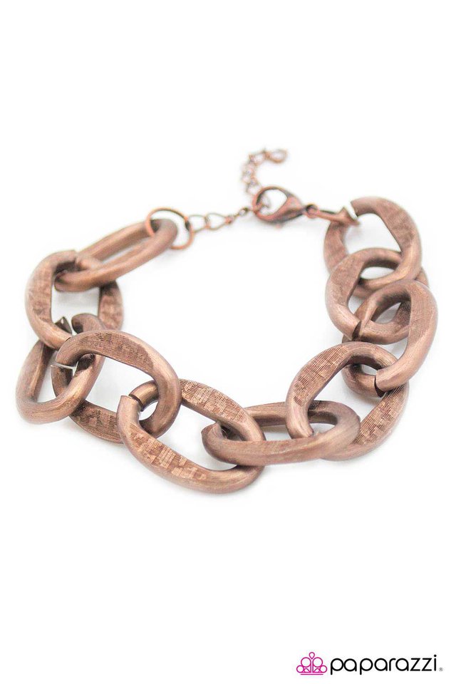 Paparazzi ♥ Copper Craving - Copper ♥ Bracelet