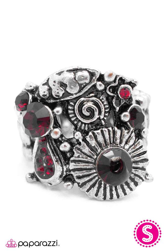 Paparazzi ♥ The Sum of All Its Parts - Red ♥ Ring