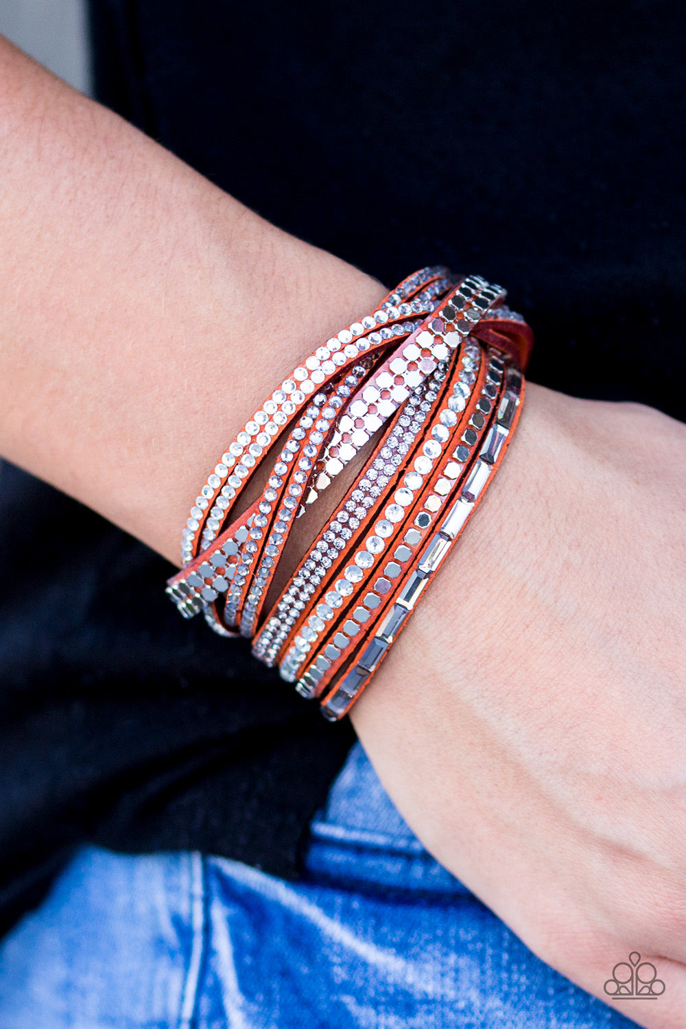 Paparazzi ♥ I Came To Slay - Orange ♥ Bracelet