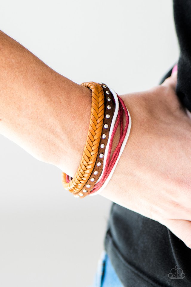 Paparazzi ♥ Saddle Style - Red ♥ Bracelet