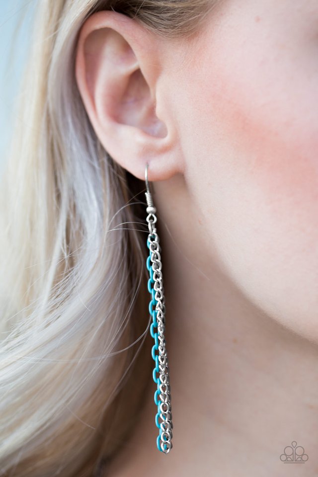 Paparazzi ♥ High-Intensity - Blue ♥ Necklace