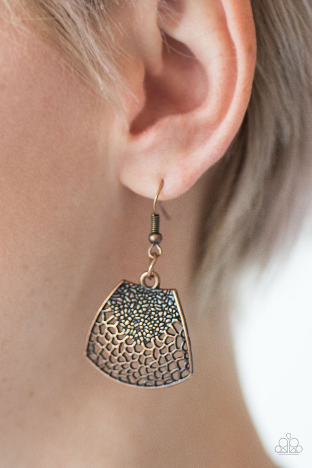 Paparazzi ♥ Command and Conquer - Copper ♥ Necklace