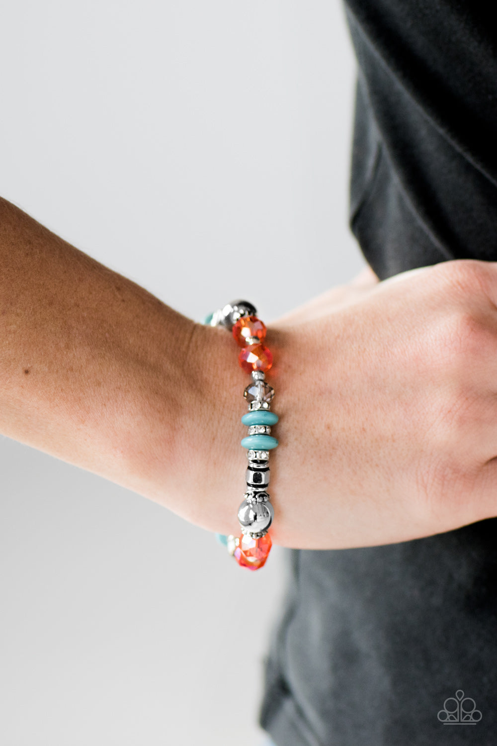 Paparazzi ♥ Day-GLEAMER - Multi ♥ Bracelet