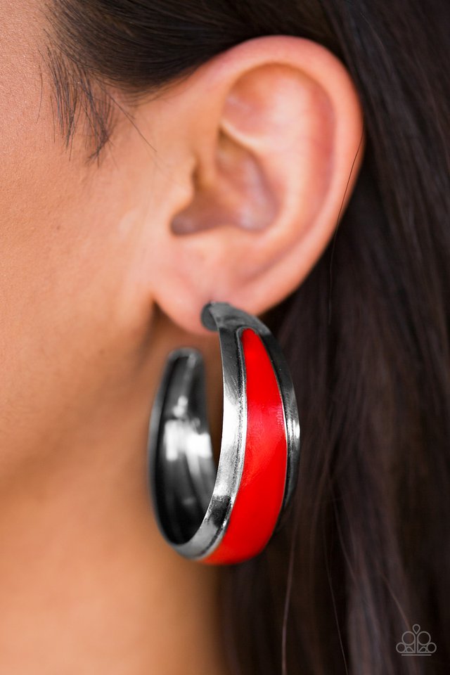 Paparazzi ♥ Gypsy Rumba - Red ♥ Earrings
