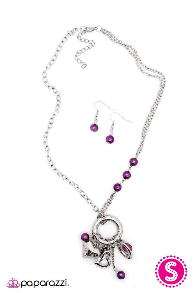 Paparazzi ♥ The Charmed Life - Purple ♥ Necklace