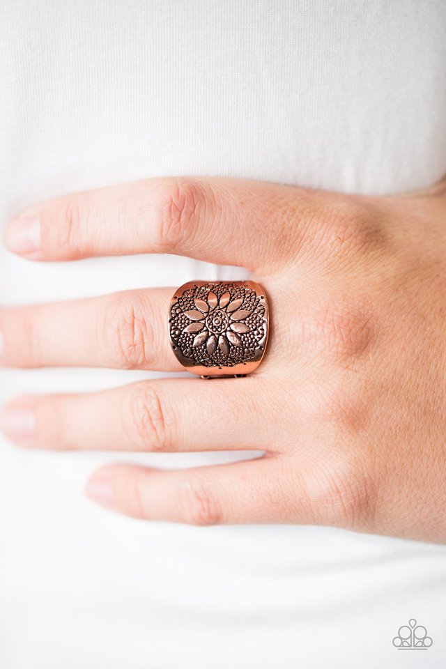 Paparazzi ♥ Country Groves - Copper ♥ Ring
