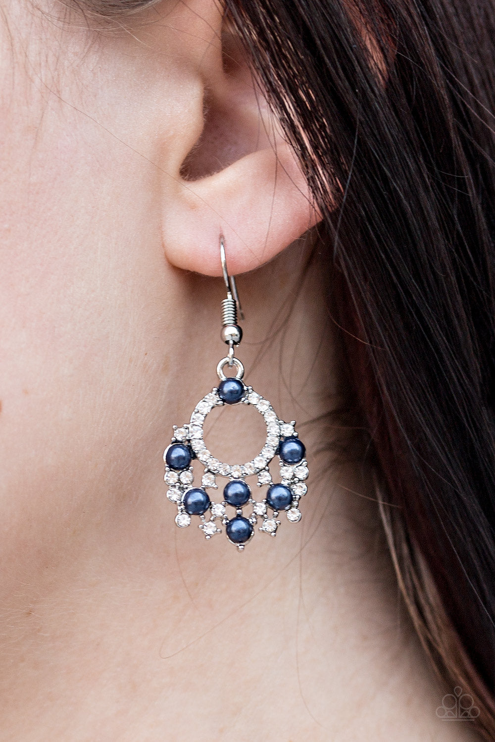 Paparazzi ♥ Sweet As MONEY - Blue ♥ Earrings
