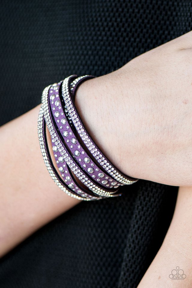 Paparazzi ♥ Limited Sparkle - Purple ♥ Bracelet