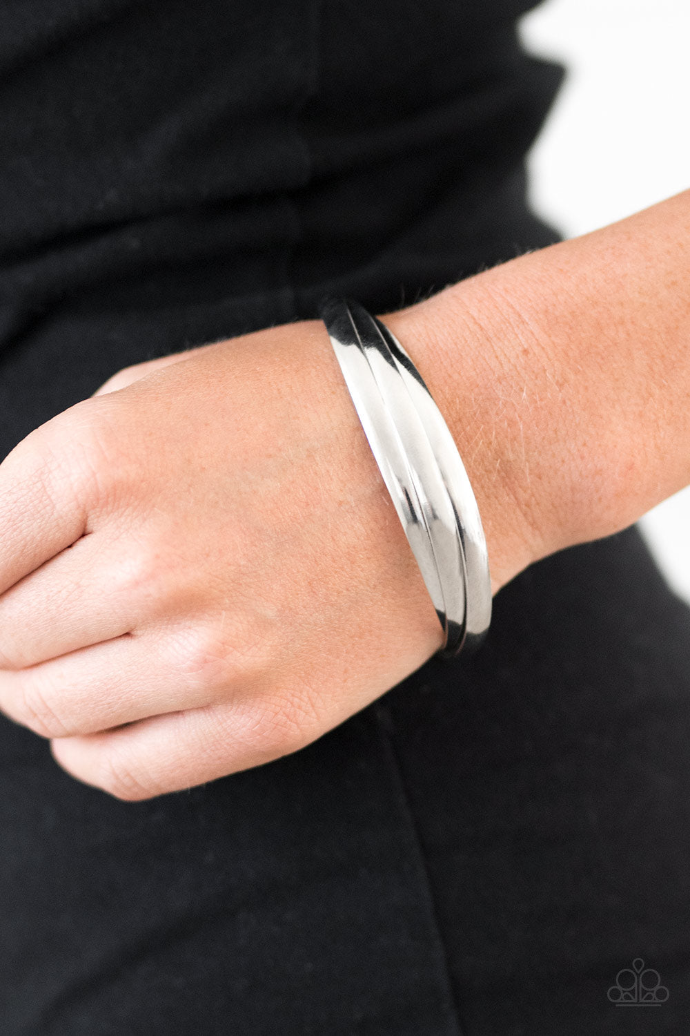 Paparazzi ♥ Best In DOWNTOWN - Silver ♥ Bracelet