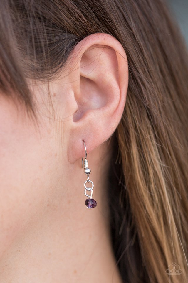 Paparazzi ♥ Sparkle Brilliantly - Purple ♥ Necklace