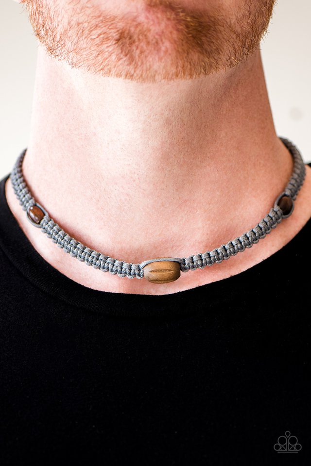 Paparazzi ♥ Summer Surfin - Silver ♥ Necklace