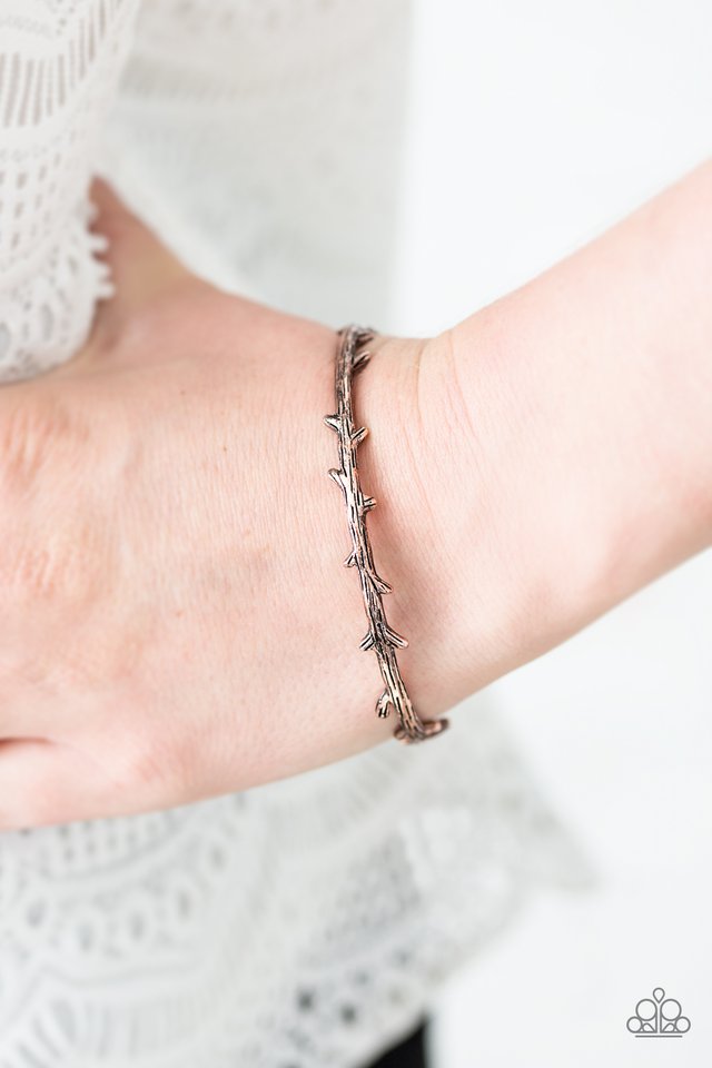 Paparazzi ♥ Easy As One, Two, TREE - Copper ♥ Bracelet