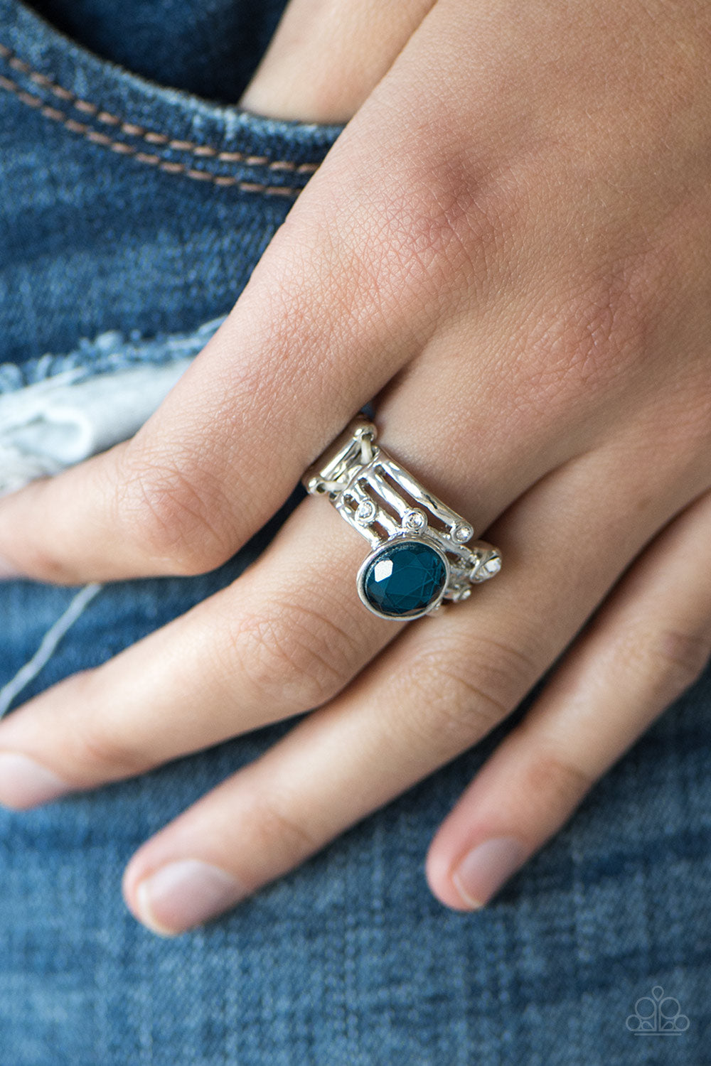 Paparazzi ♥ Pardon My Sparkle - Blue ♥ Ring