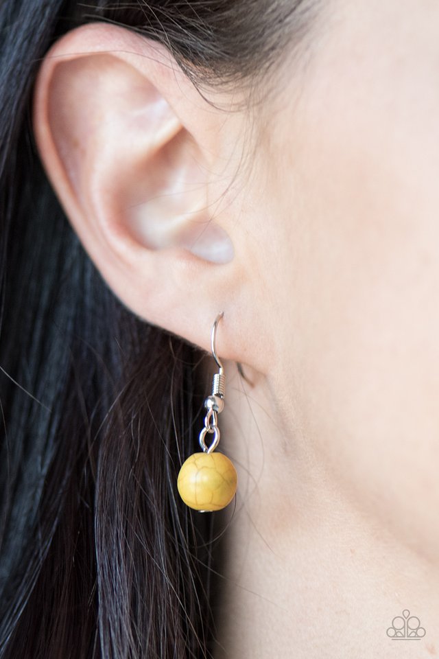 Paparazzi ♥ Autumn Allure - Yellow ♥ Necklace