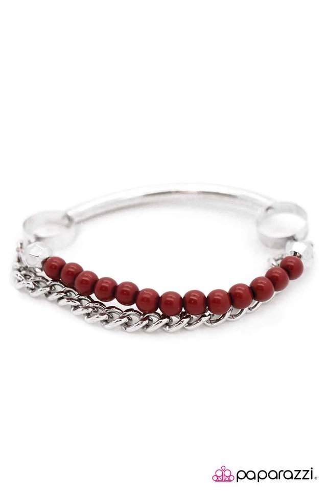 Paparazzi ♥ Wined and Dined - Red ♥ Bracelet