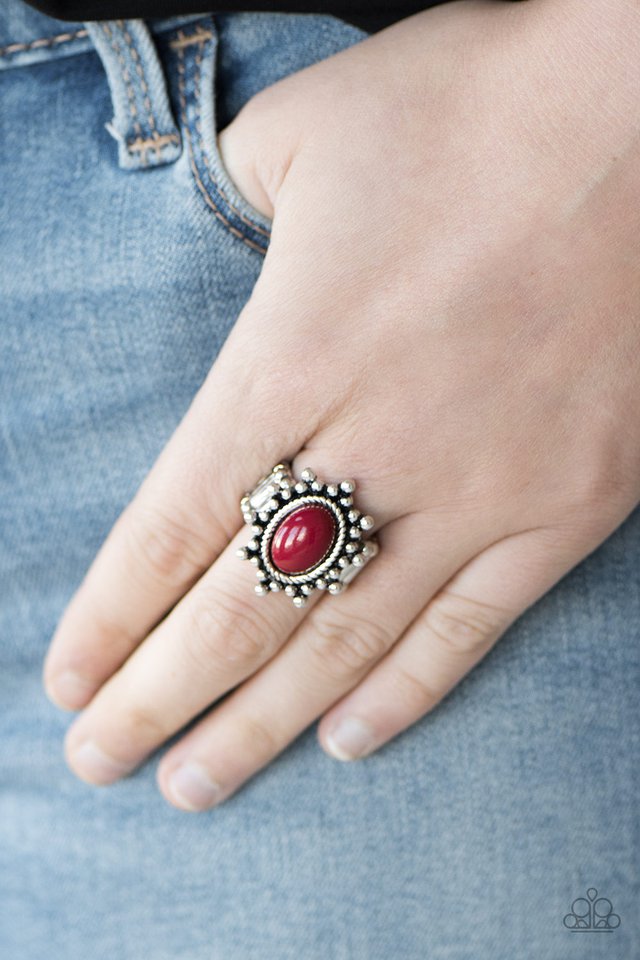 Paparazzi ♥ Seasonal Sunshine - Red ♥ Ring