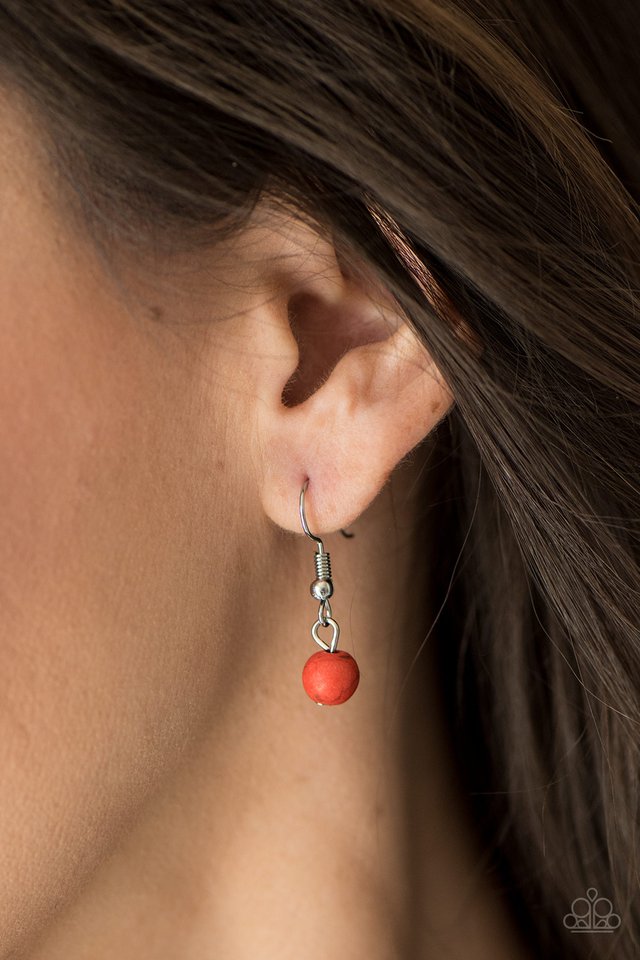 Paparazzi ♥ PRIMAL Donna - Orange ♥ Necklace