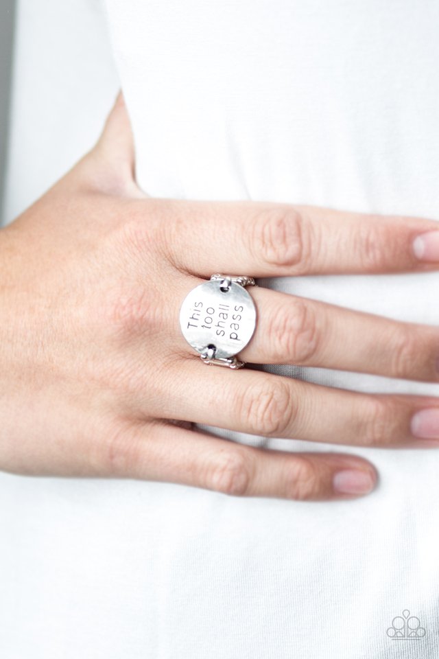 Paparazzi ♥ This Too Shall Pass - Silver ♥ Ring
