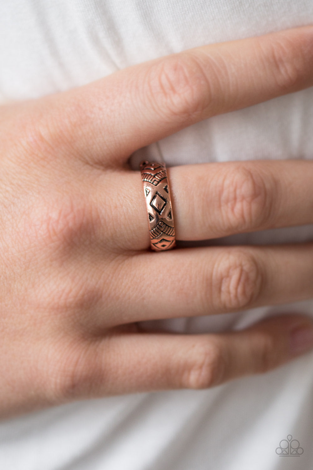 Paparazzi ♥ Urban Chief - Copper ♥ Ring