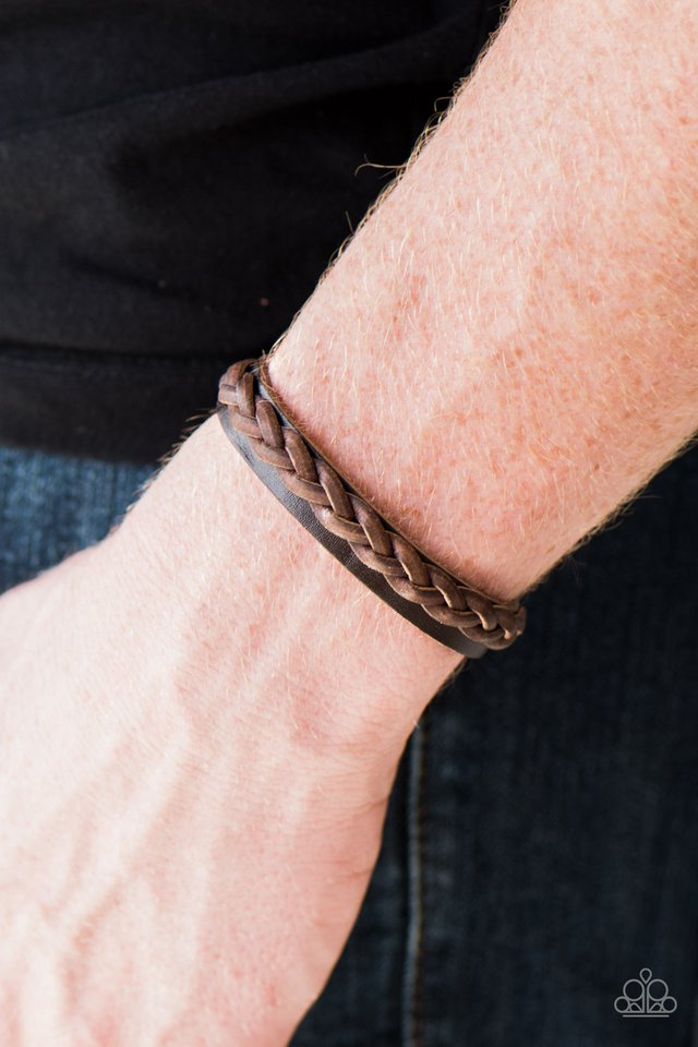 Paparazzi ♥ Lets Go For A Ride - Brown ♥ Bracelet