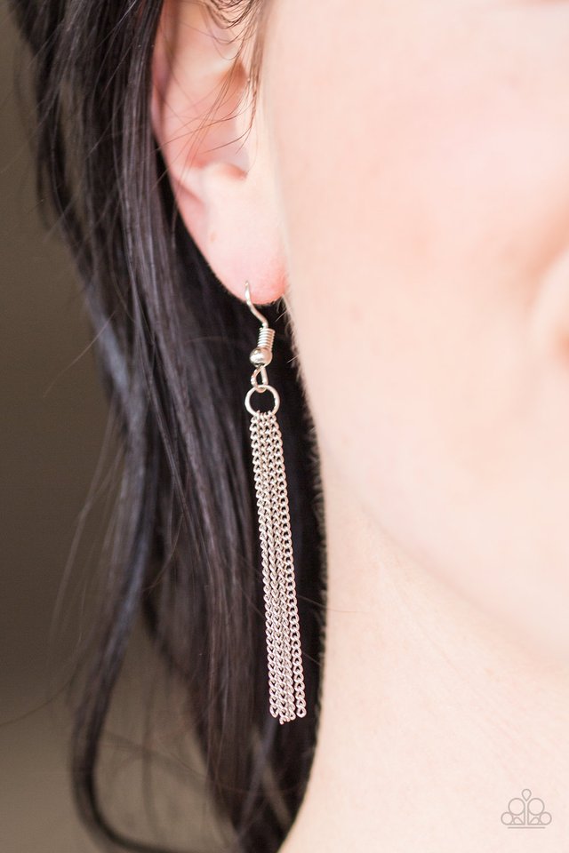 Paparazzi ♥ Just My LUXE! - Silver ♥ Necklace