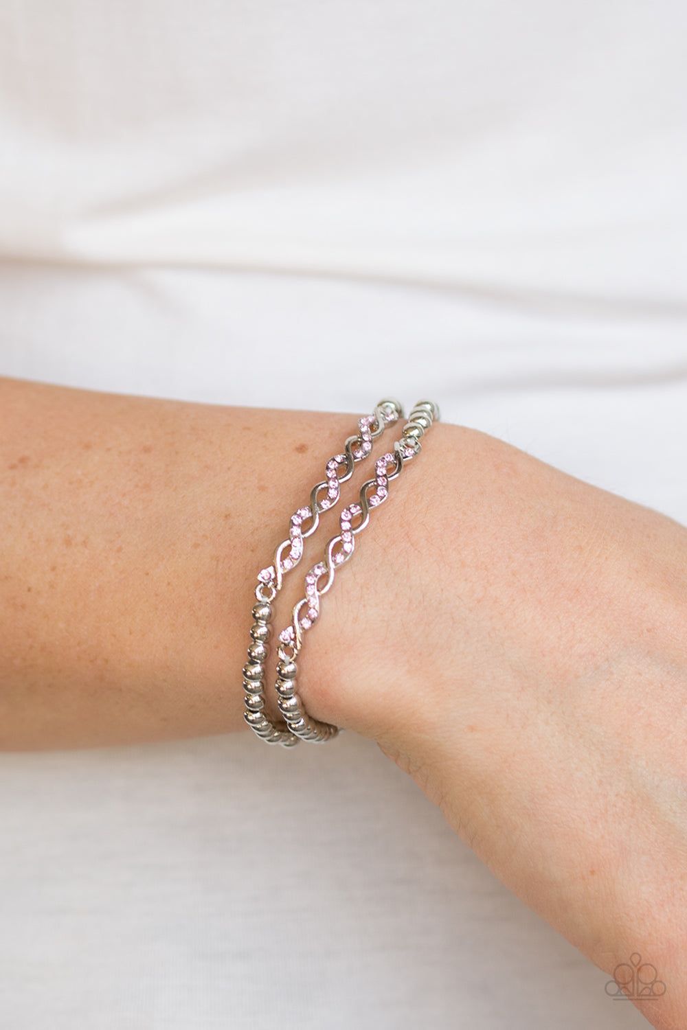 Paparazzi ♥ Uptown Utopia - Pink ♥ Bracelet