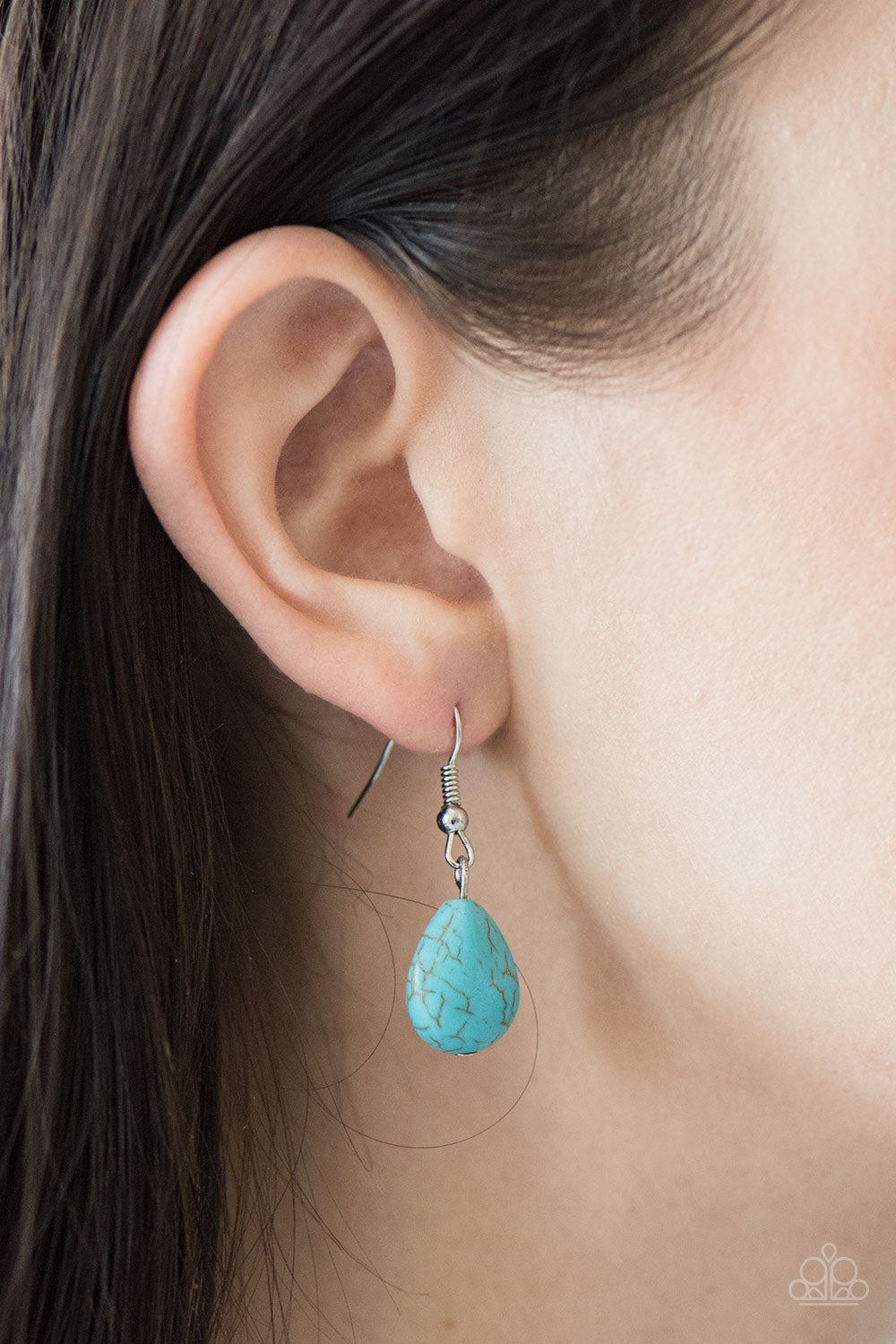 Paparazzi ♥ Stone Streams - Blue ♥ Necklace