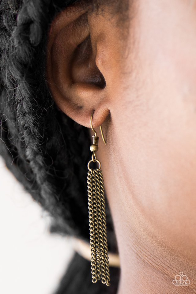 Paparazzi ♥ Call Me Cleopatra - Brass ♥ Necklace