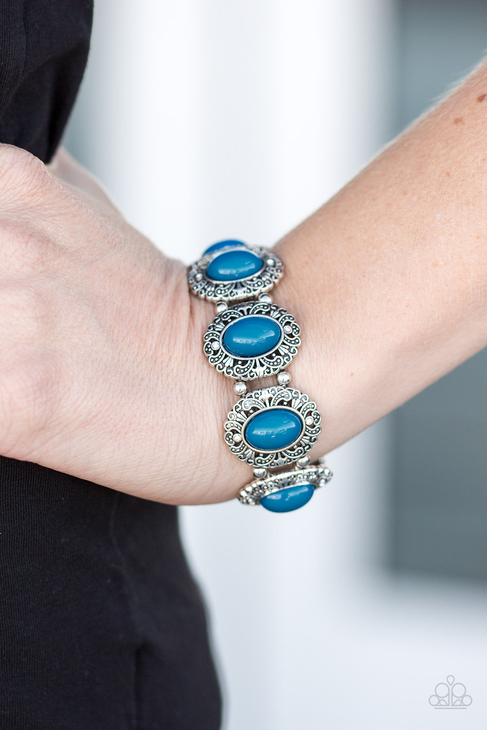 Paparazzi ♥ Ventura Vogue - Blue ♥ Bracelet