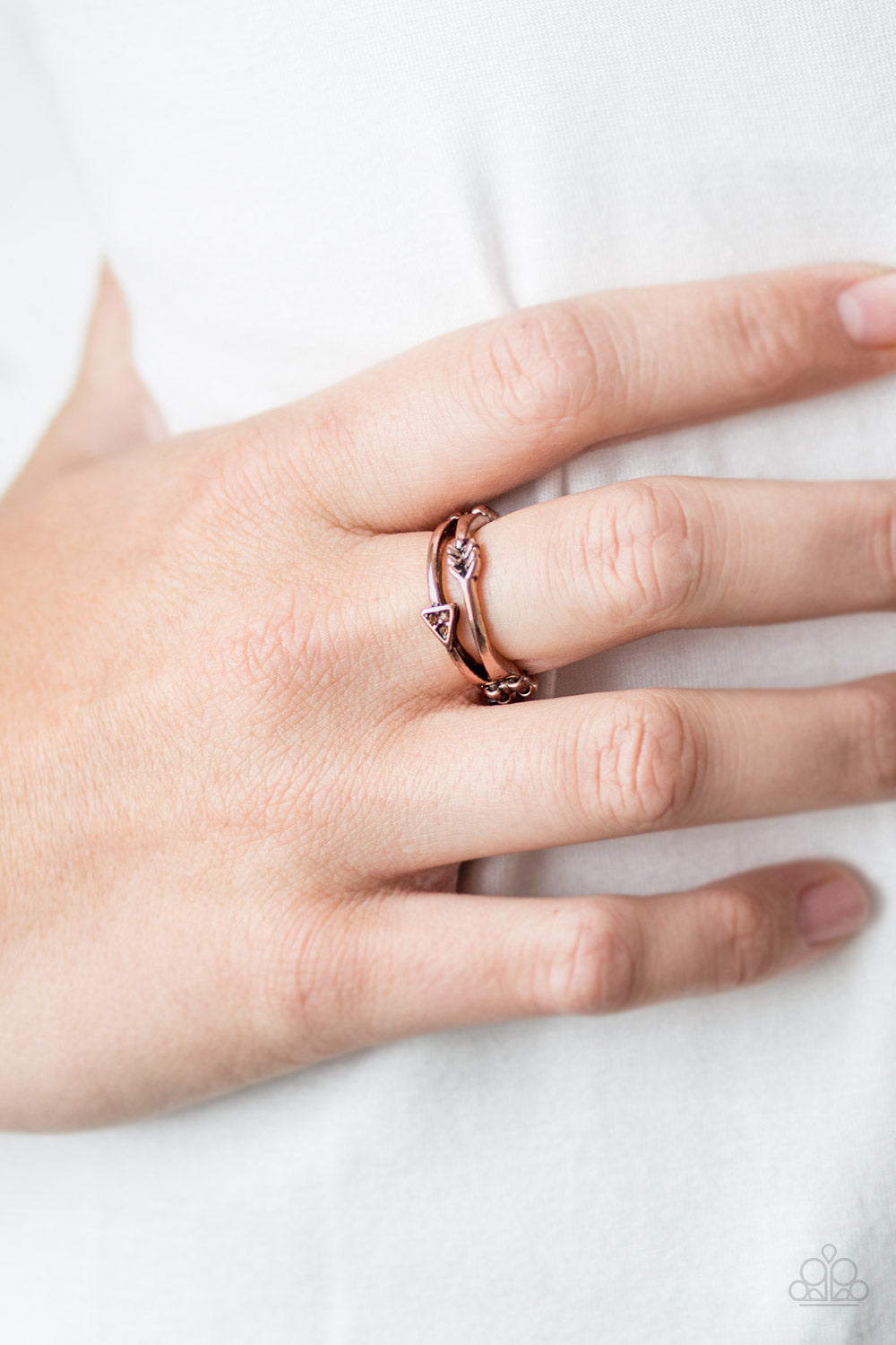 Paparazzi ♥ My Aim Is True - Copper ♥ Ring