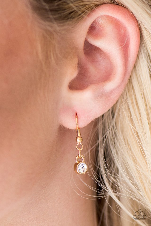 Paparazzi ♥ All I Need Is Glitter - Gold ♥ Necklace