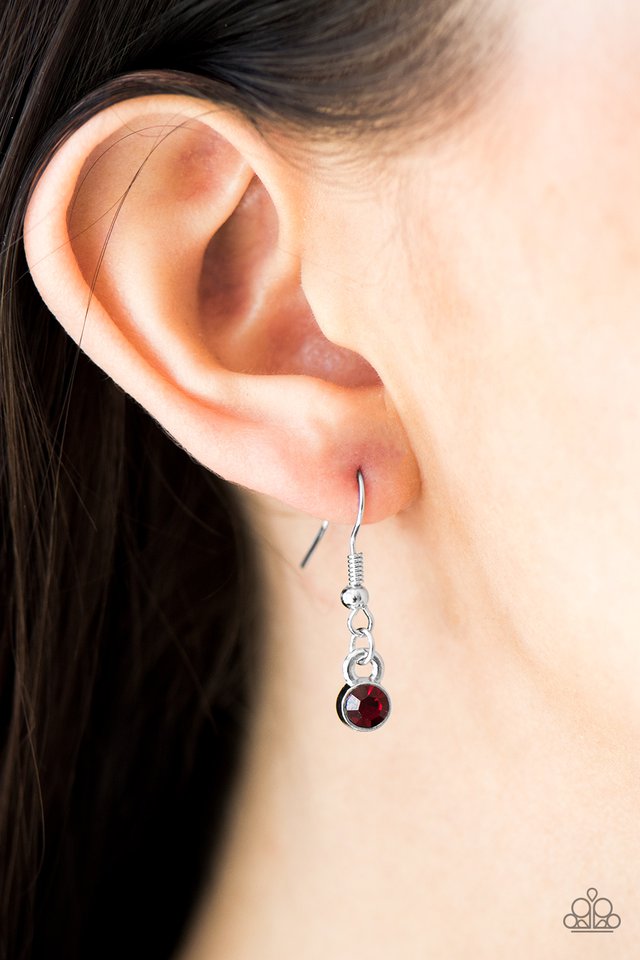 Paparazzi ♥ Moonlit Metro - Red ♥ Necklace