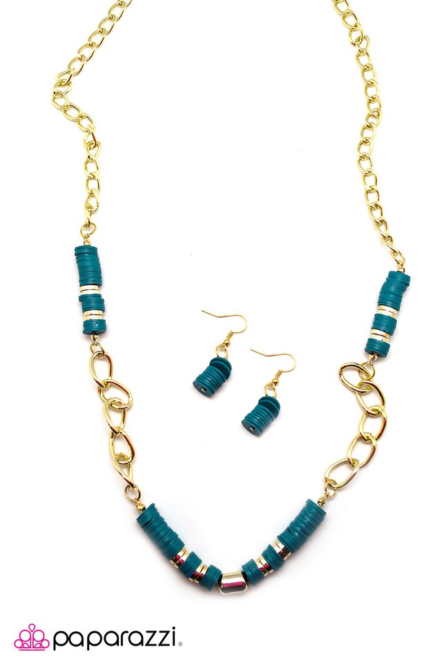 Paparazzi ♥ Splash of Sophistication - Blue ♥ Necklace