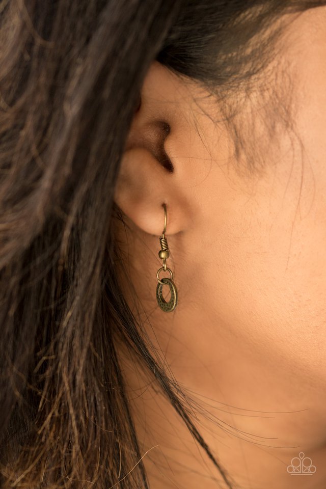 Paparazzi ♥ Grandiose Glamour - Brass ♥ Necklace