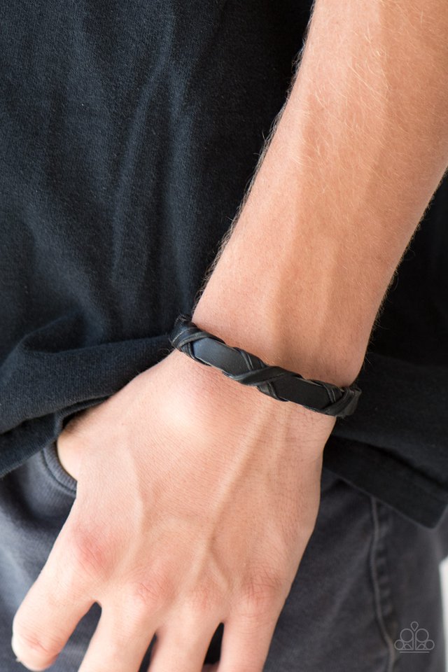 Paparazzi ♥ Road Radier - Black ♥ Bracelet