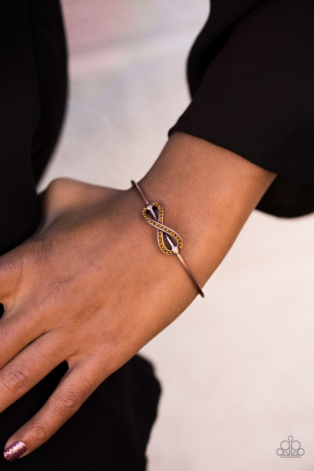 Paparazzi ♥ A Joy Forever - Copper ♥ Bracelet