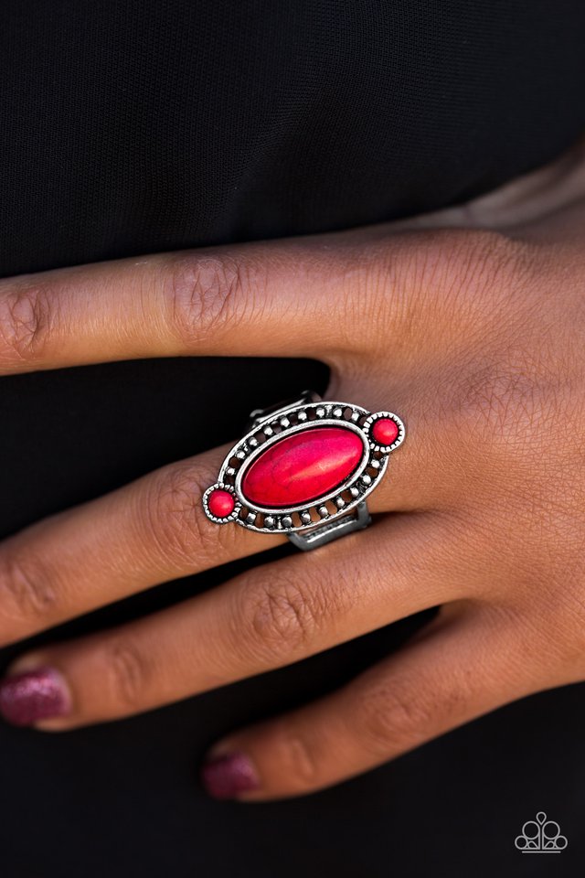 Paparazzi ♥ Bet Your Boots - Red ♥ Ring