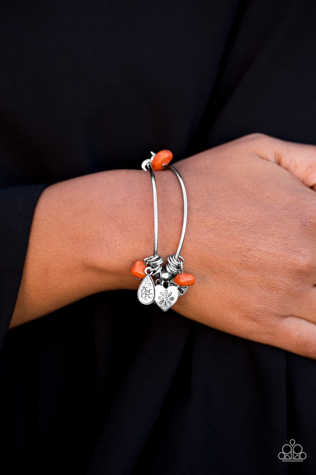 Paparazzi ♥ Bountiful Beauty - Orange ♥ Bracelet