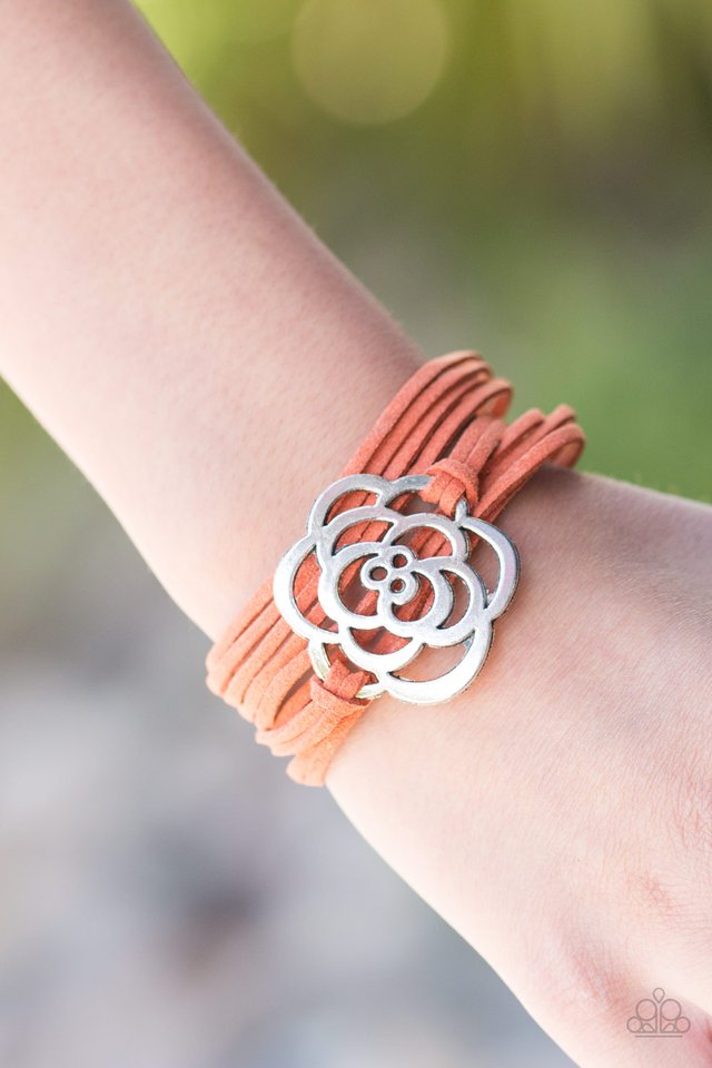 Paparazzi ♥ Va Va BLOOM! - Orange ♥ Bracelet