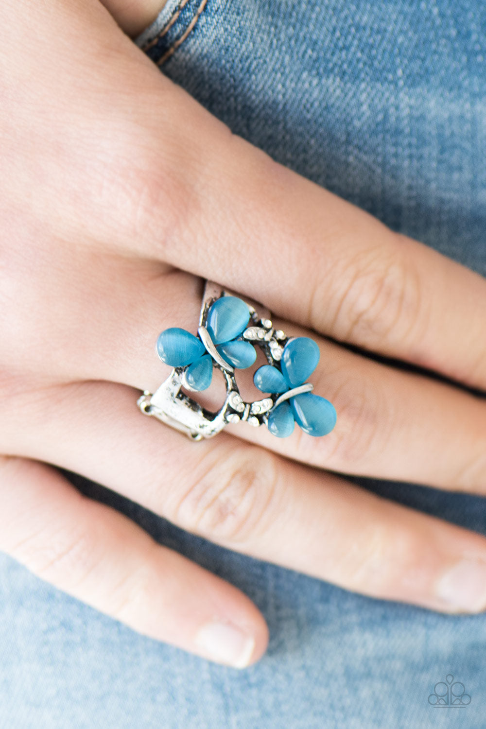 Paparazzi ♥ Butterfly Bungalow - Blue ♥ Ring
