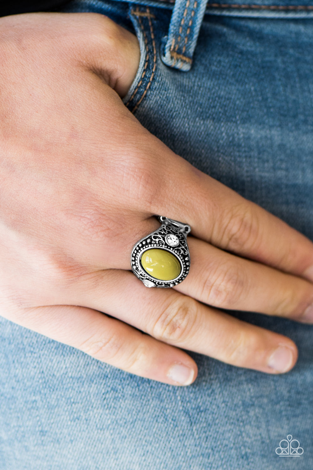 Paparazzi ♥ Beautifully Bali - Green ♥ Ring