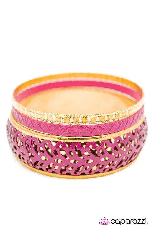 Paparazzi ♥ The Grand Scheme of Things - Pink ♥ Bracelet